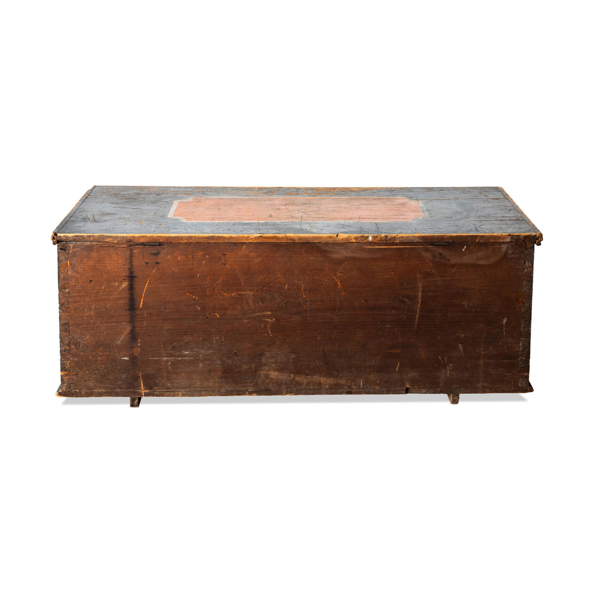 Scandinavian Painted Trunk, 19th Century Eleish Van Breems Home