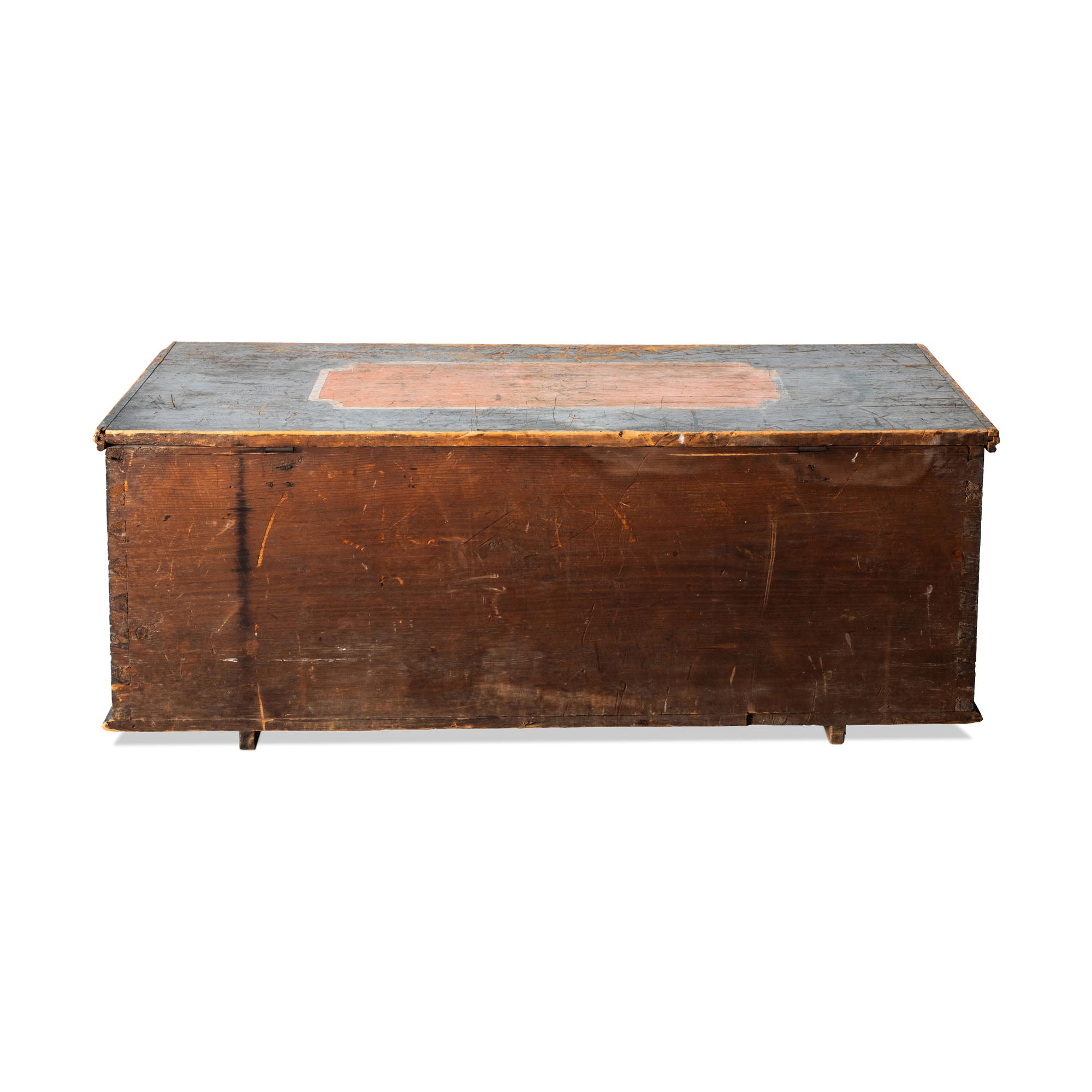 Scandinavian Painted Trunk, 19th Century Eleish Van Breems Home