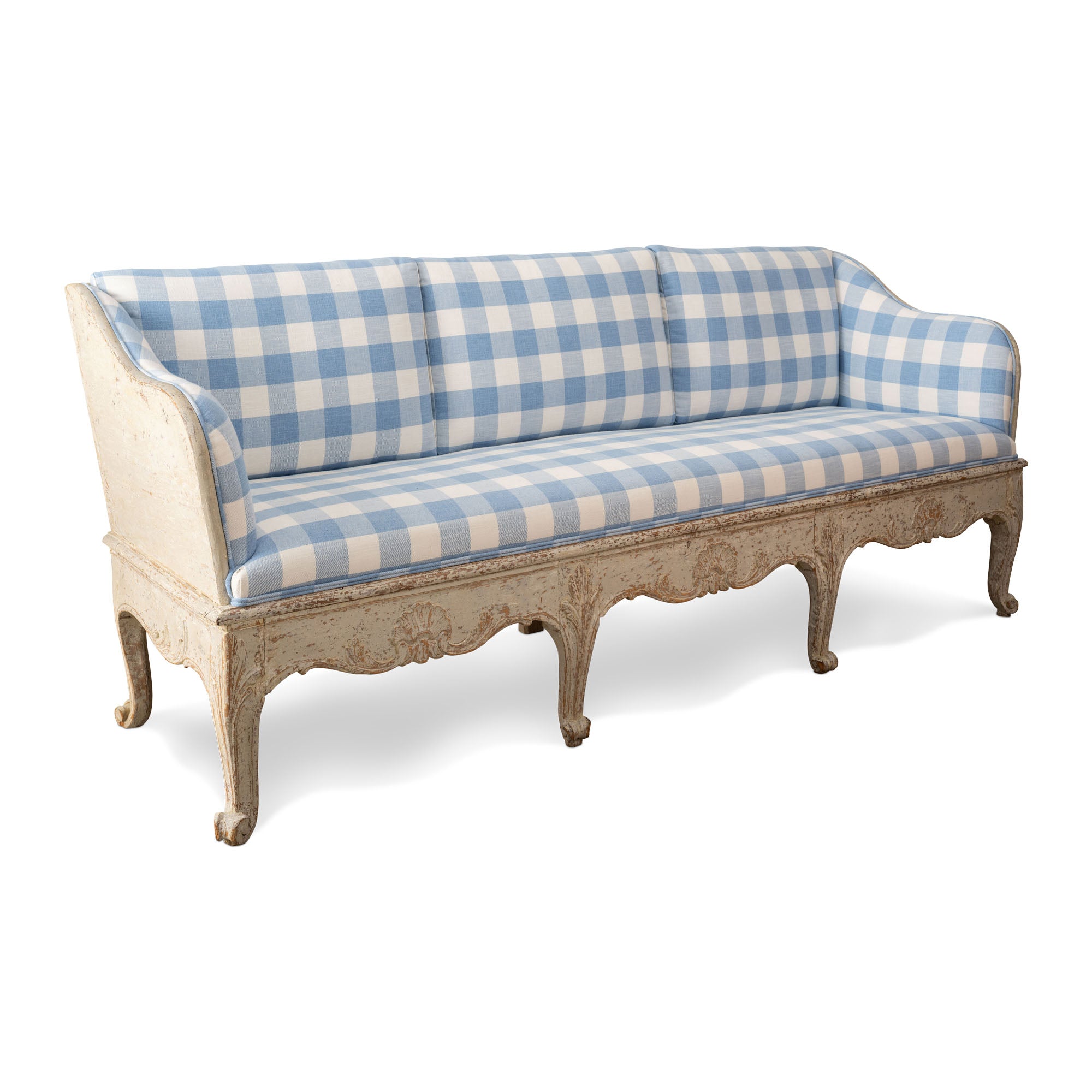 Swedish Gustavian Settee Circa 1790 Eleish Van Breems Home