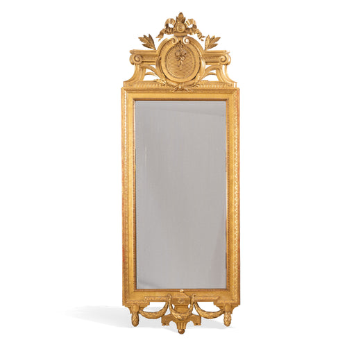 Neoclassical Style Giltwwod Pier Mirror