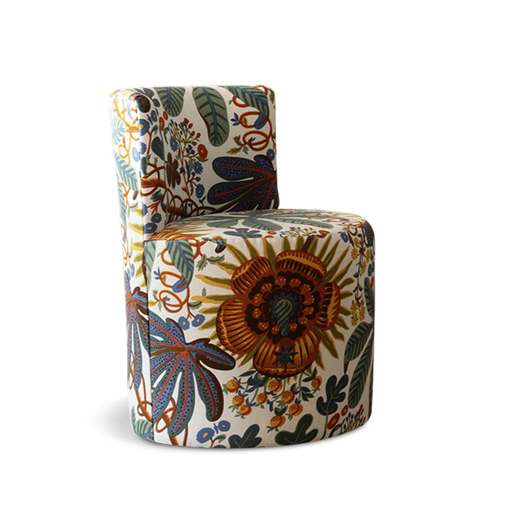 Bali Swivel Chair in Svenskt Tenn Aralia Eleish Van Breems Home