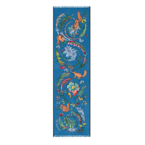 Inoui Editions Rococo Scarf, Duck Blue