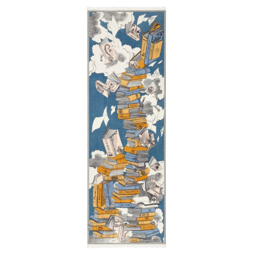 Inoui Editions Editions Scarf, Navy & Gold