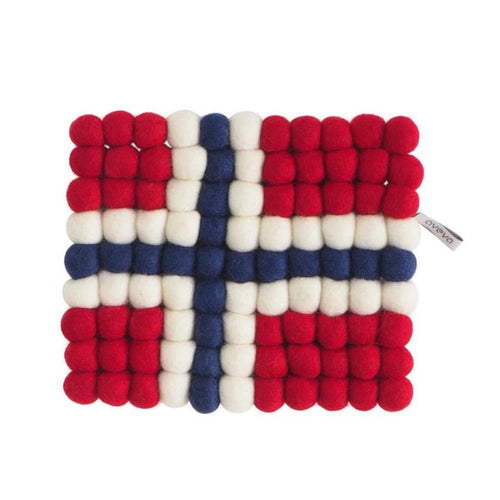 Wool Rectangular Flag Trivet