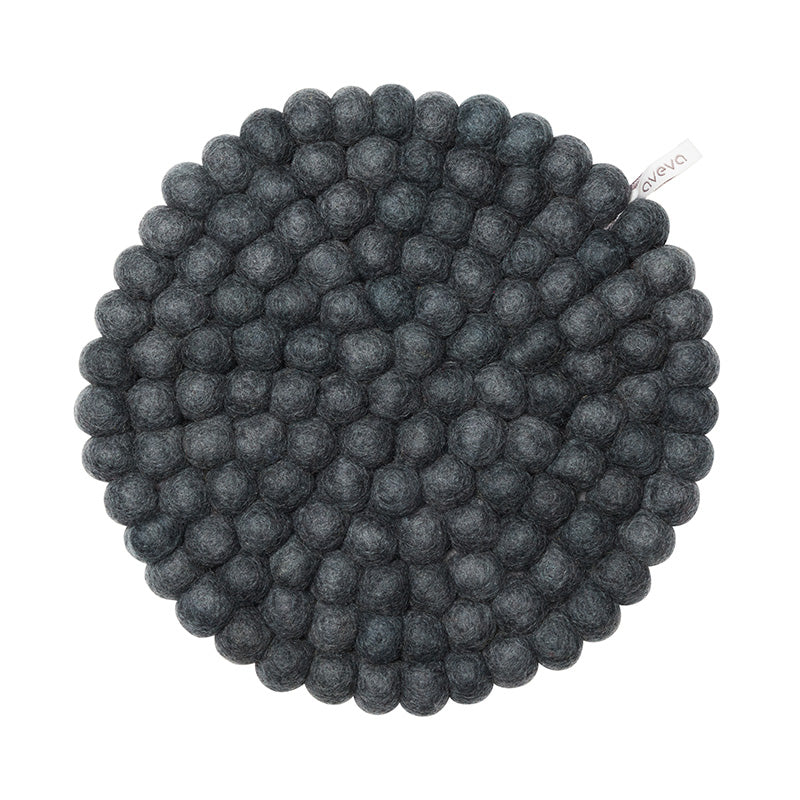 Round Wool Trivet Large Eleish Van Breems Home