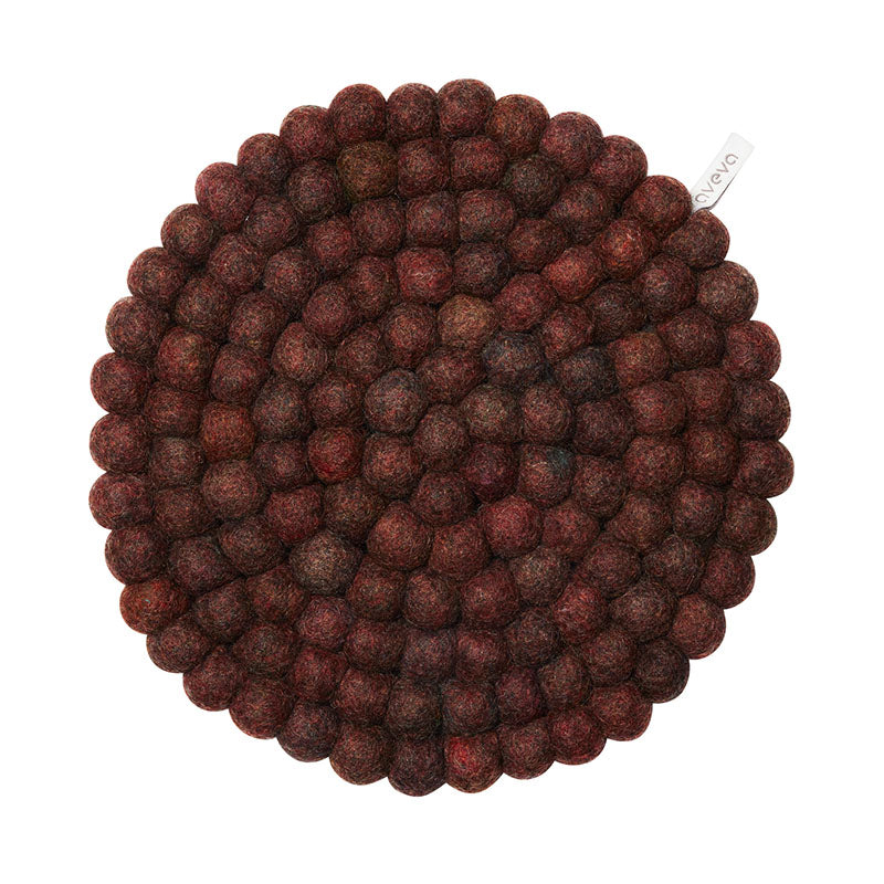 Round Wool Trivet Large Eleish Van Breems Home