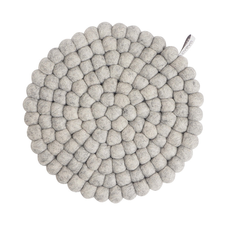 Round Wool Trivet Large Eleish Van Breems Home