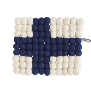 Wool Rectangular Flag Trivet Eleish Van Breems Home
