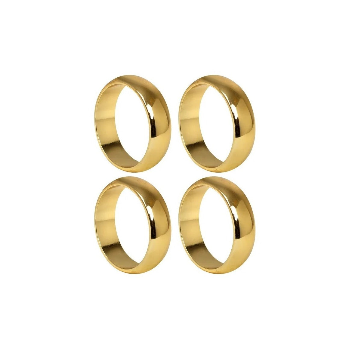 Monaco Napkin Rings, Set Of 4 Eleish Van Breems Home