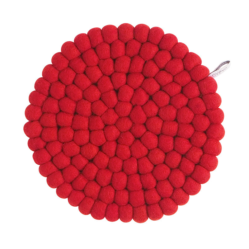 Round Wool Trivet Large Eleish Van Breems Home