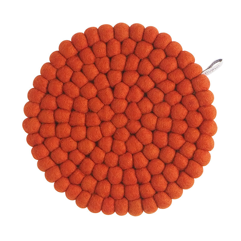 Round Wool Trivet Large Eleish Van Breems Home