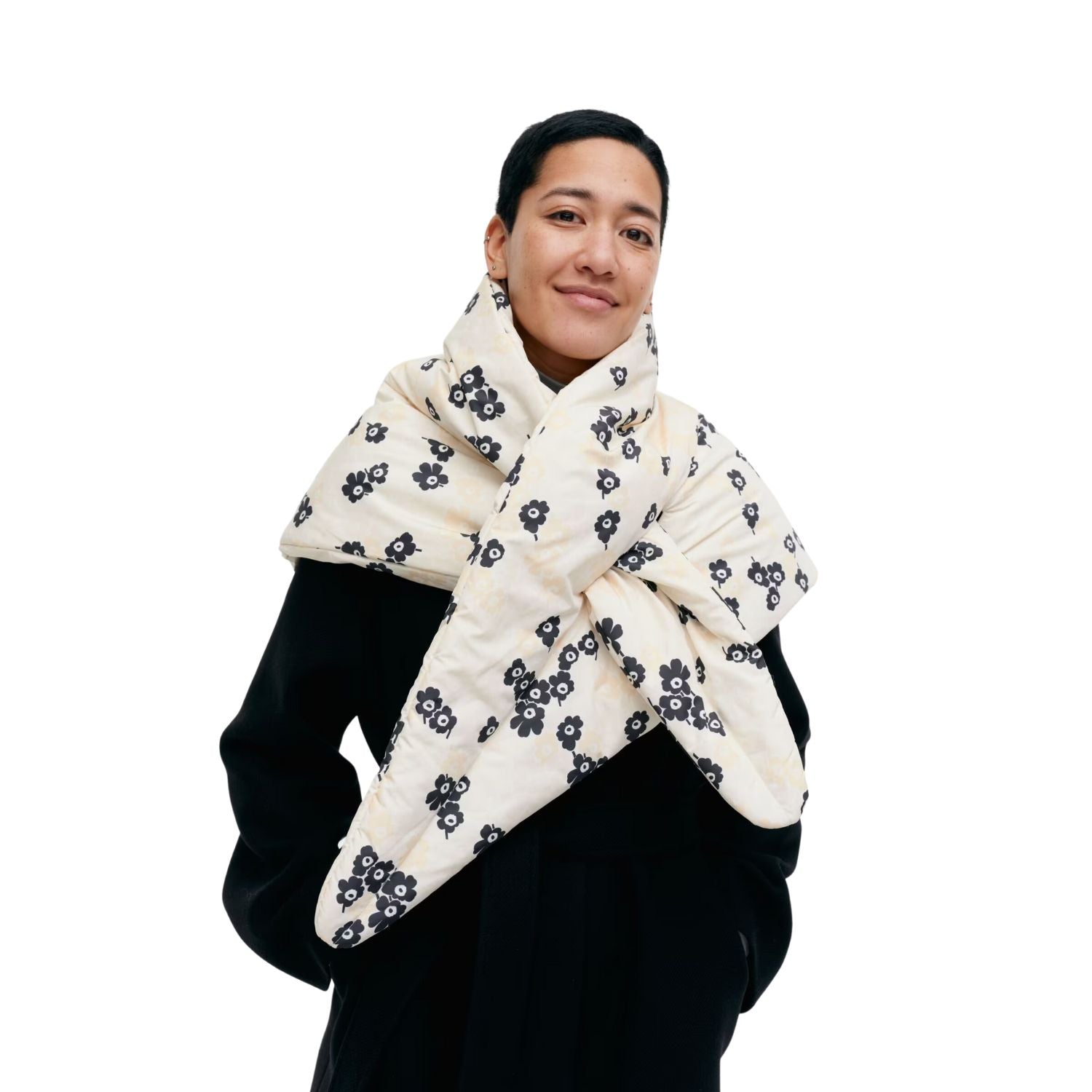 Marimekko Pillow Triangle Scarf, Unikko Eleish Van Breems Home