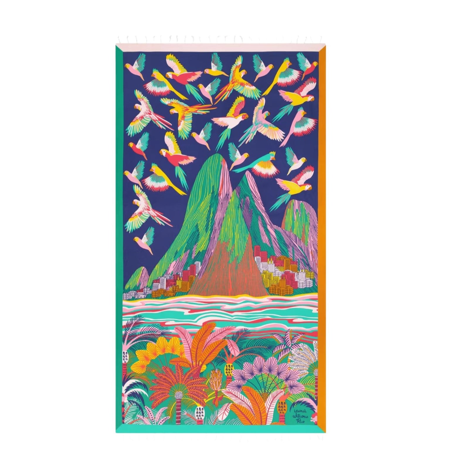 Fouta Towel, Rio Night Eleish Van Breems Home