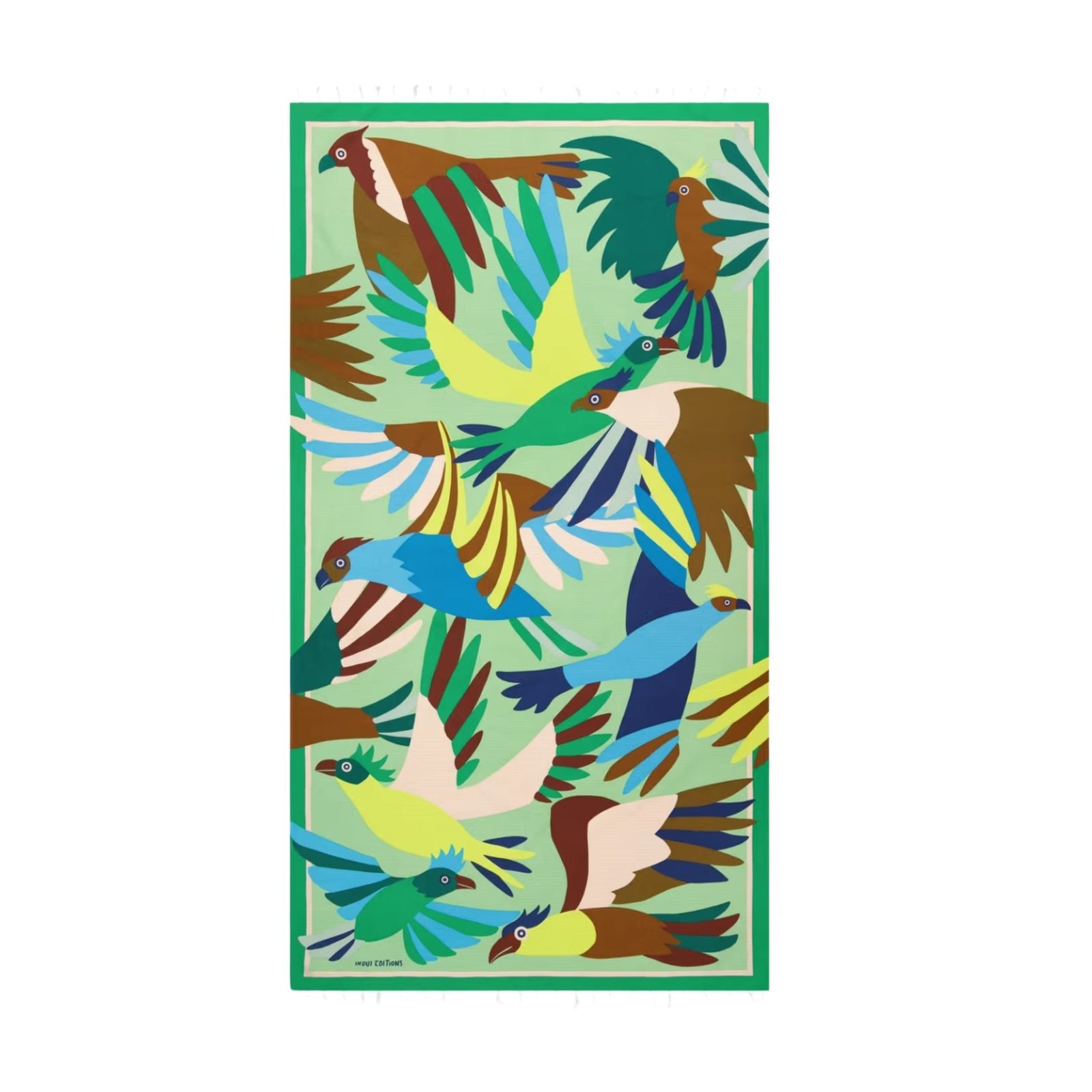 Fouta Towel, Voyage Aqua Eleish Van Breems Home