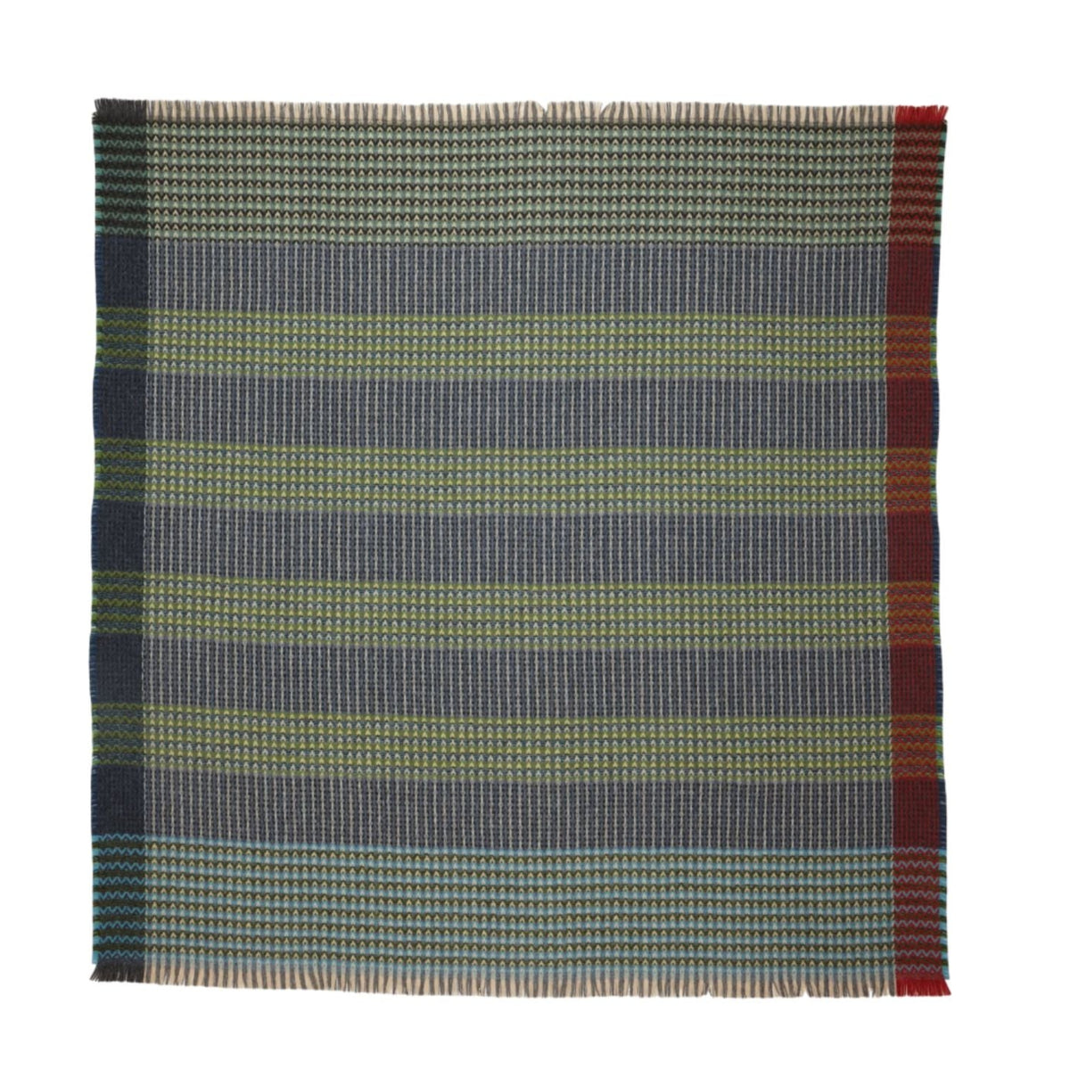 Wallace Sewell Everglade Throw Shetland Ripple Throw Eleish Van Breems Home