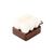 SUVÉ Body brush short /Handcrafted /Walnut /Natural Hair Mix Eleish Van Breems Home