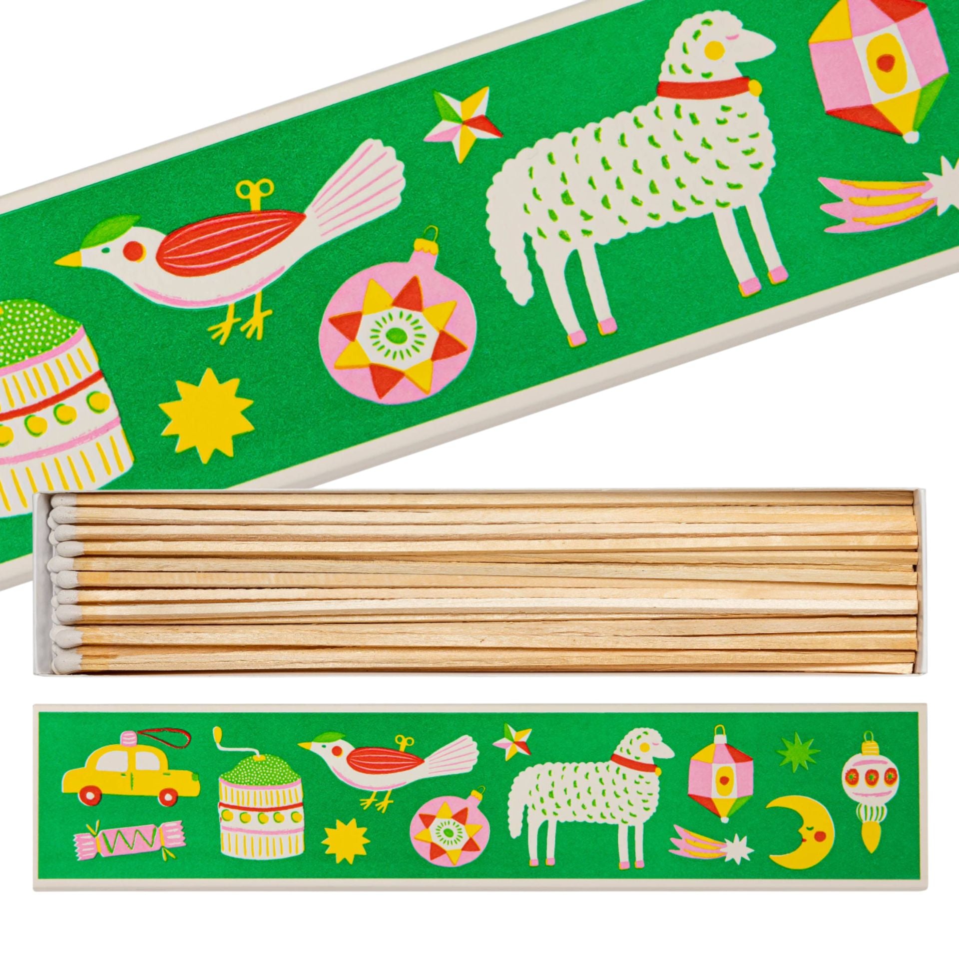 Ornaments | Long - Christmas Safety Matches 🎄 Eleish Van Breems Home