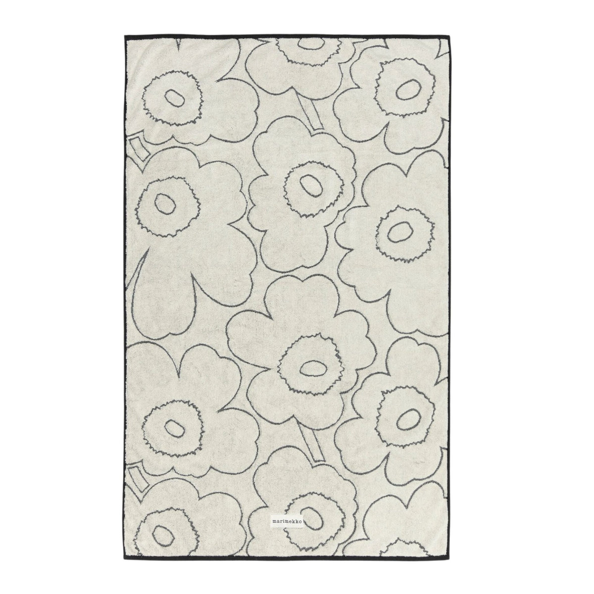 Marimekko Piirto Unikko Bath Towel Eleish Van Breems Home