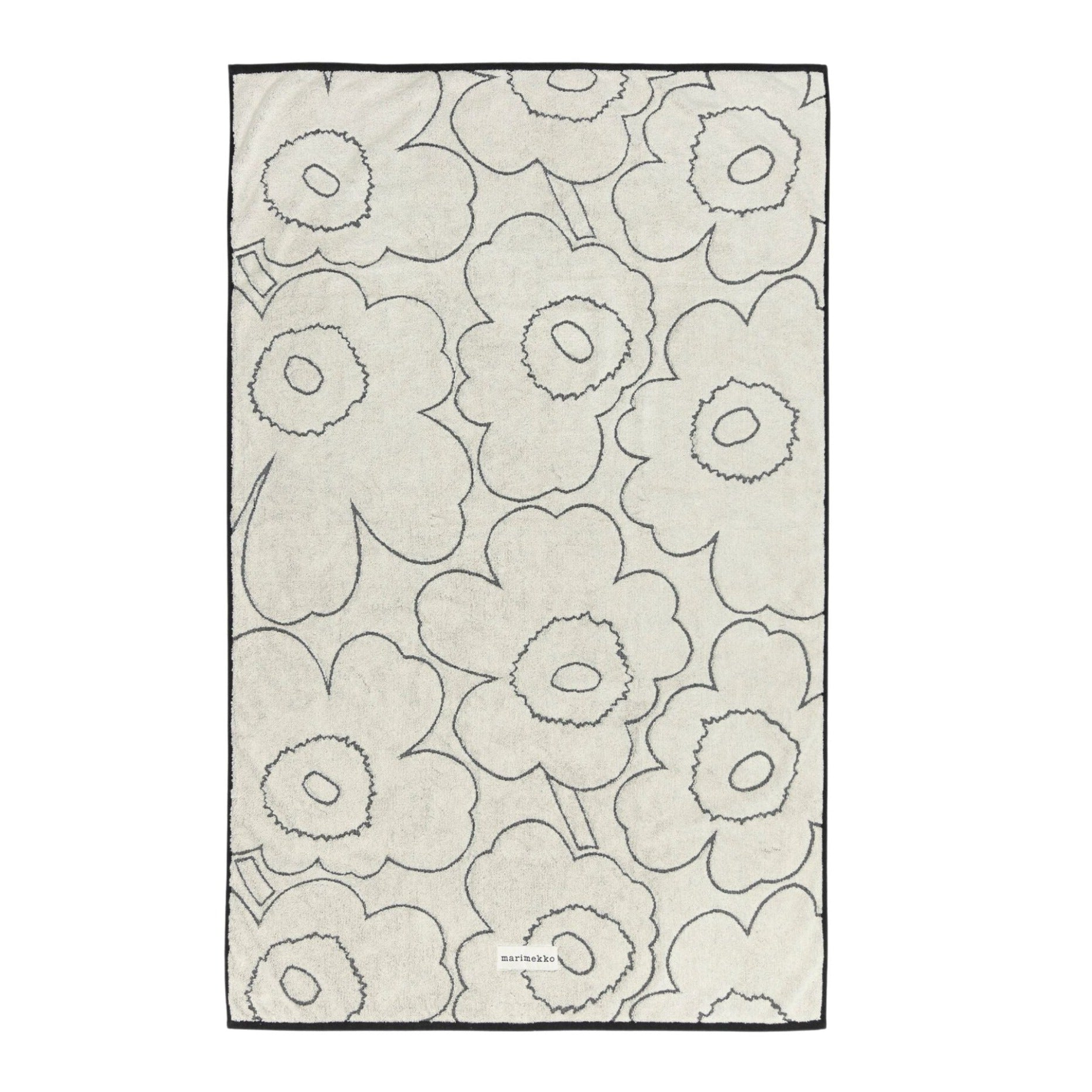 Marimekko Piirto Unikko Bath Towel Eleish Van Breems Home