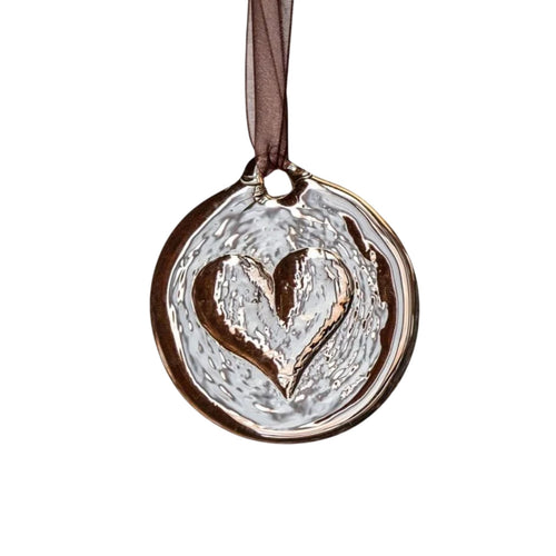 Heart Glass Ornament