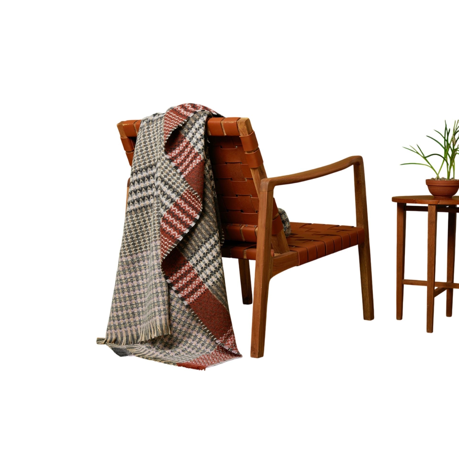 Wallace Sewell Ansel Throw Shetland Ripple Throw Eleish Van Breems Home