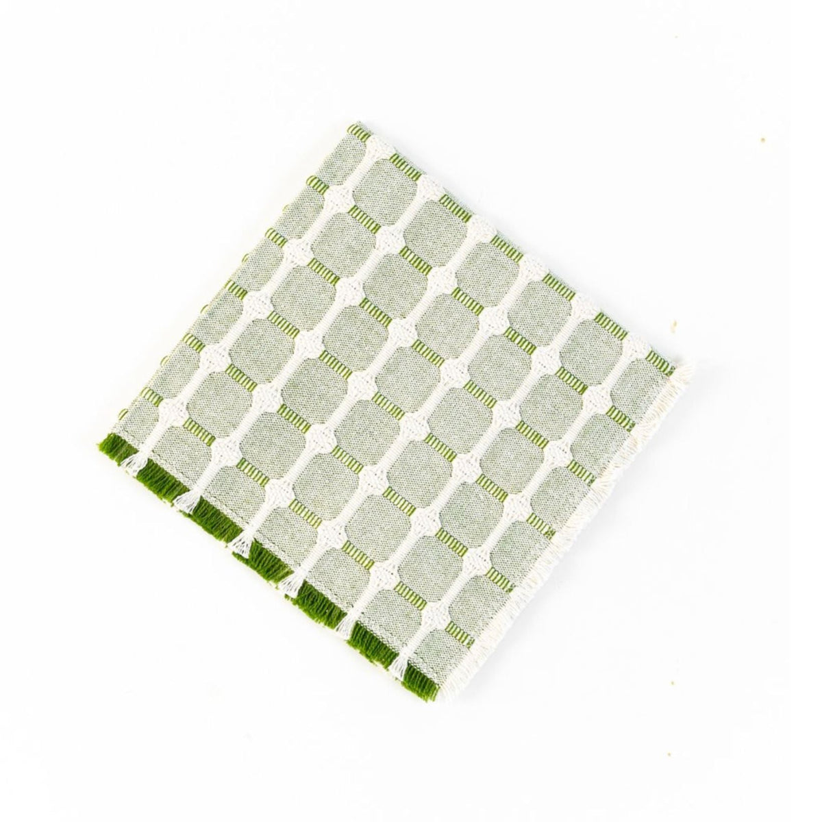 Hopsack Napkin Set of 4, Leaf Eleish Van Breems Home