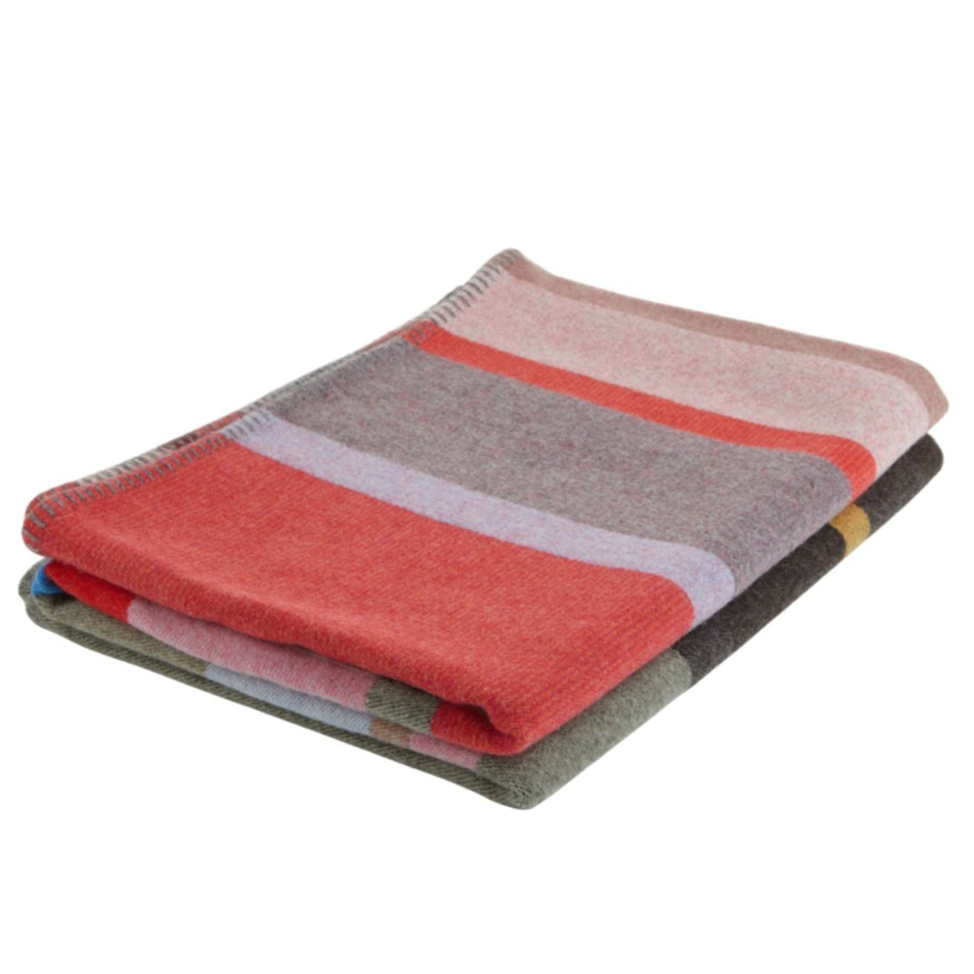 Wallace Sewell Lasdun Throw Lambswool Block Throw Eleish Van Breems Home