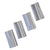 Viola Navy & Cobalt Woven Napkins, Set Of 4 Eleish Van Breems Home