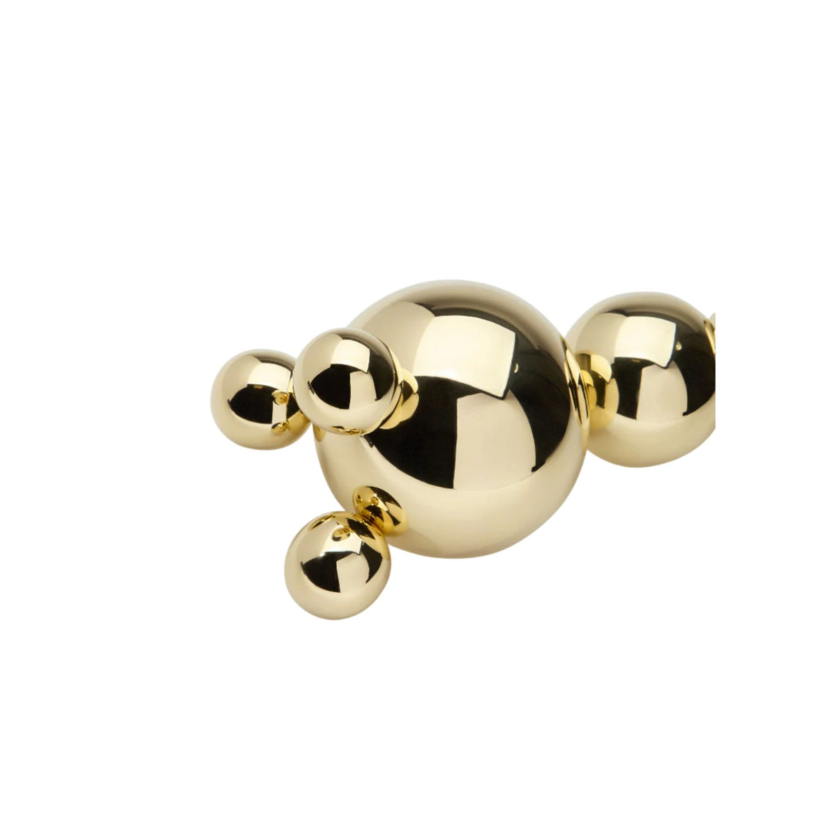 Skultuna Trippel Ball Brass Candlestick Eleish Van Breems Home