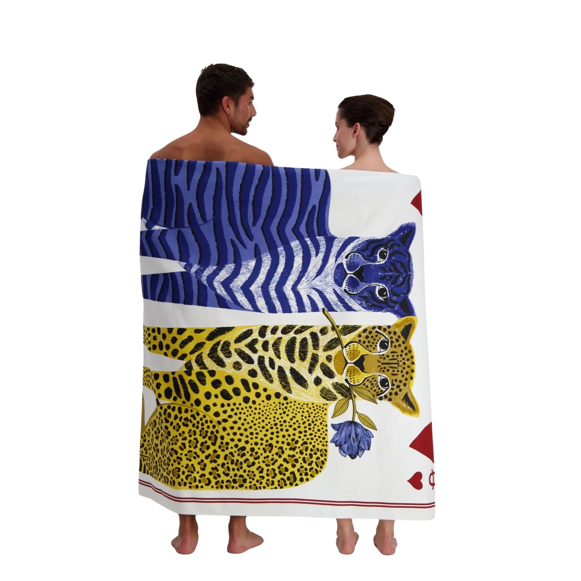 Fouta Towel, White King & Queen Eleish Van Breems Home