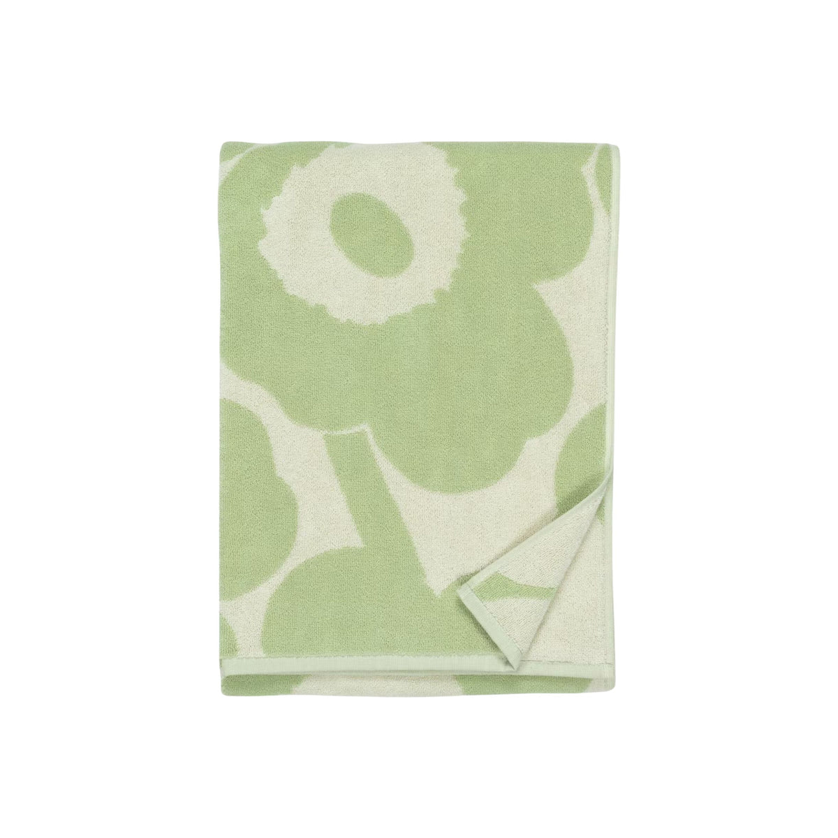 Marimekko Unikko Bath Towel, Green Eleish Van Breems Home