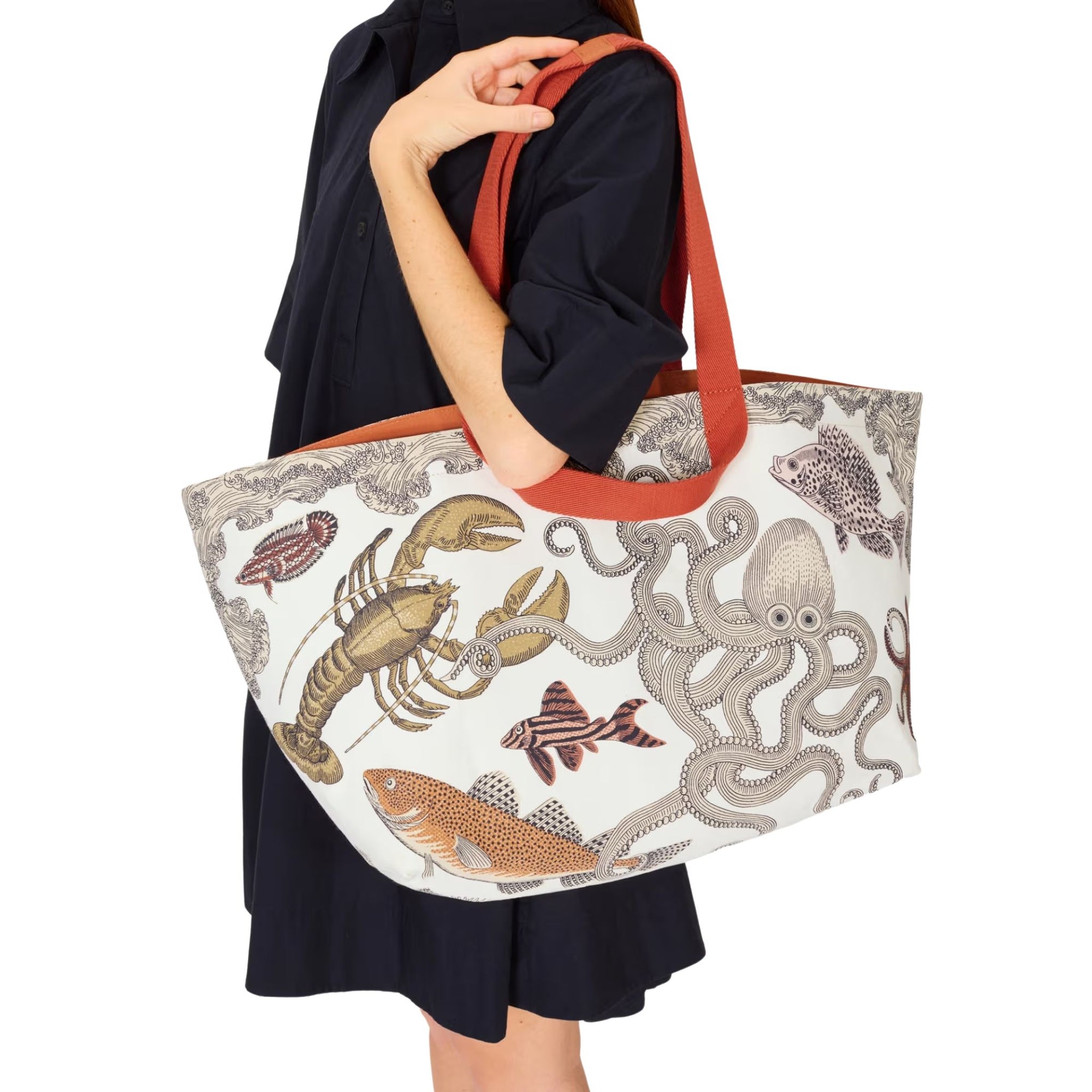 Carrier Bag, Poseidon Natural Eleish Van Breems Home
