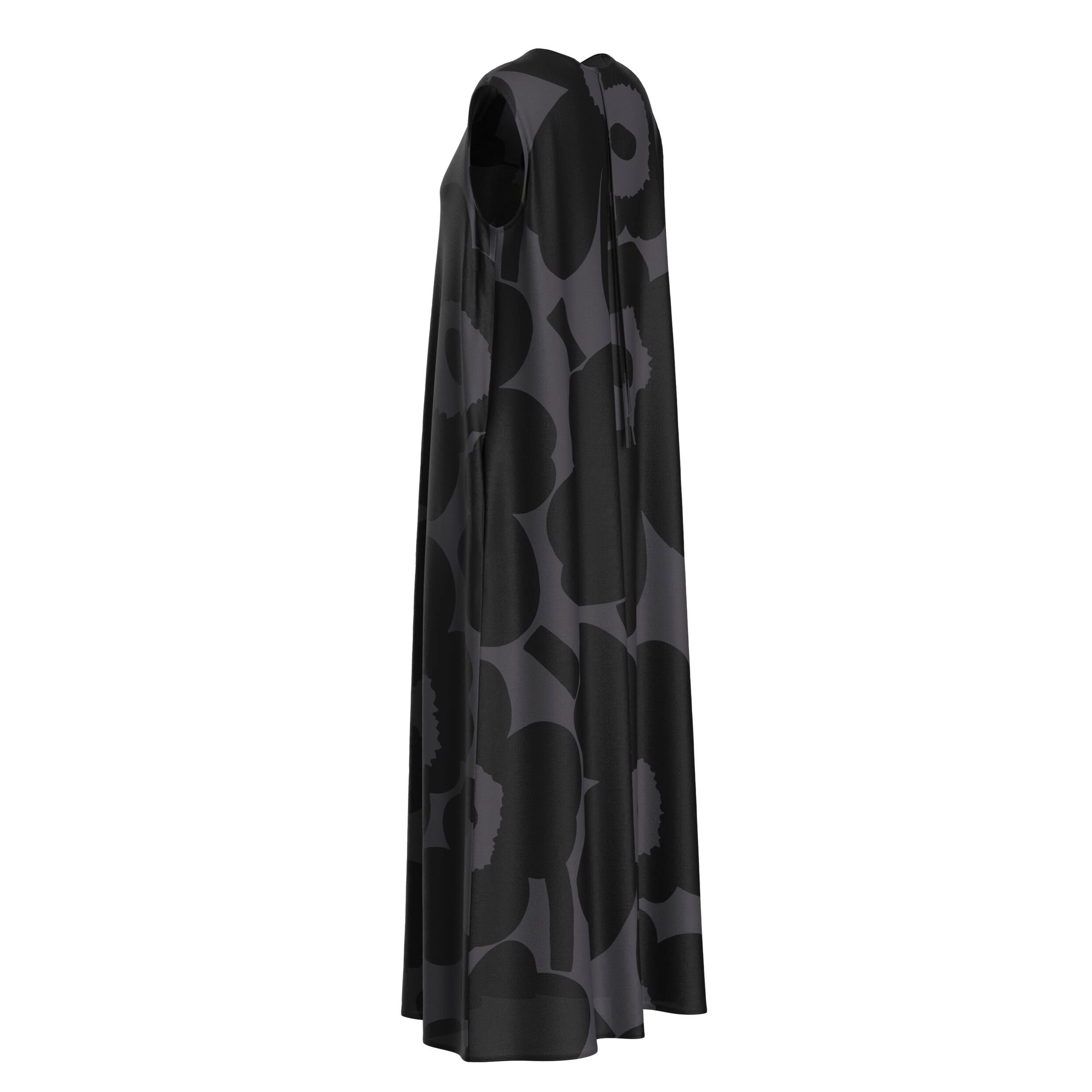 ◆marimekko◆Migot Unikko キュプラノースリーブドレス marimekko ワンピース Sh Migot Unikko / dress : ZOZOTOWN