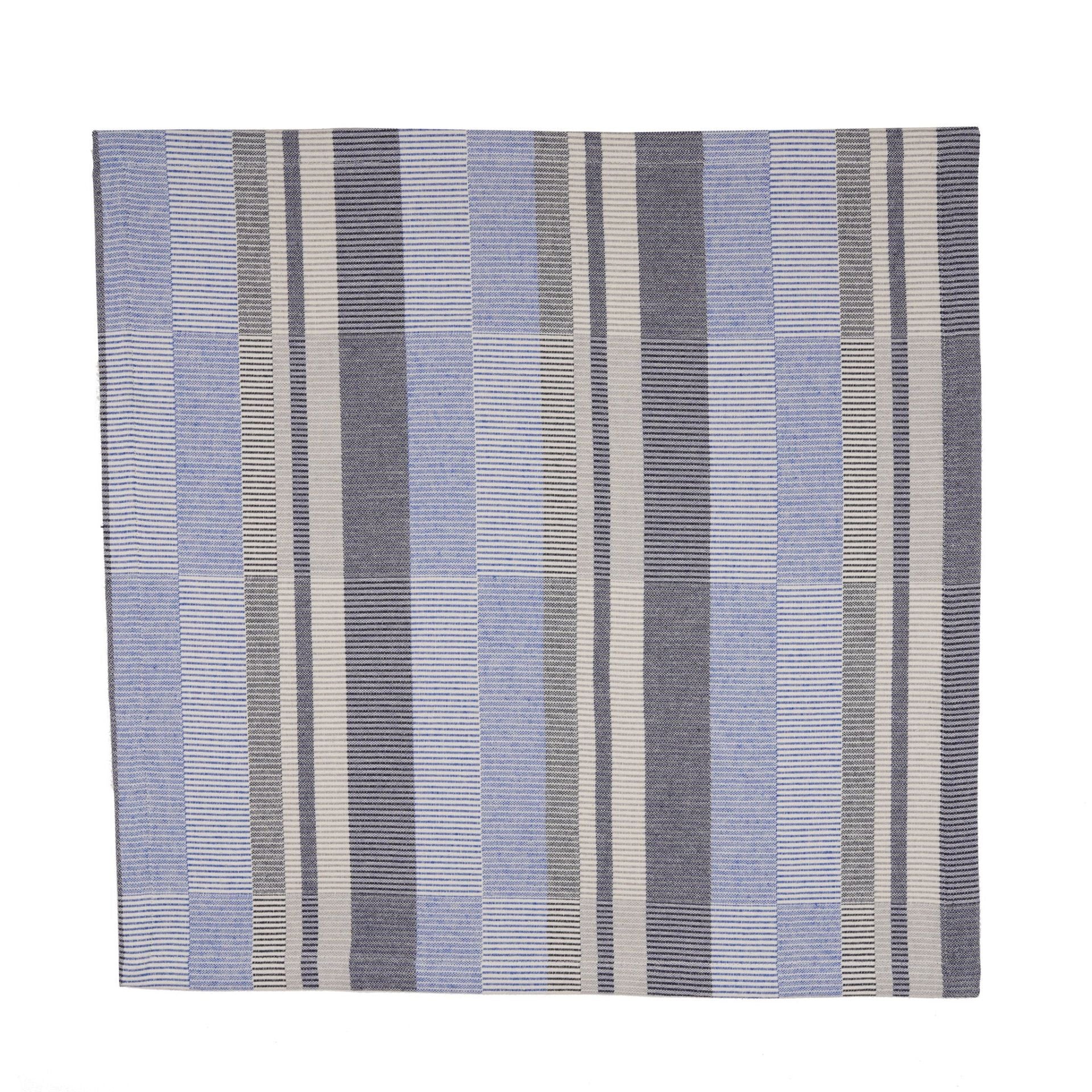 Viola Navy & Cobalt Woven Napkins, Set Of 4 Eleish Van Breems Home
