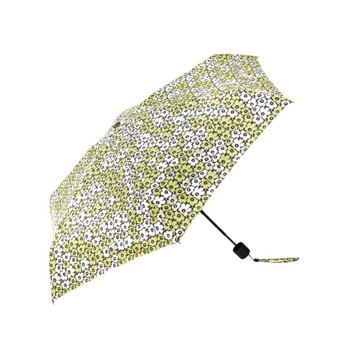 Marimekko Mini Manual Unikko Umbrella, Green