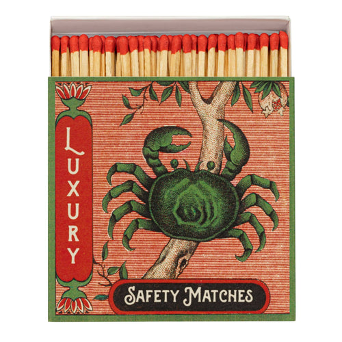 Crab Square Safety Matches