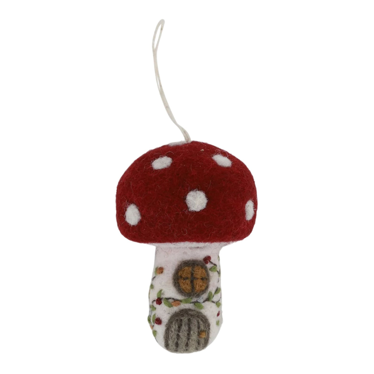 Small Mushroom House Ornament Eleish Van Breems Home
