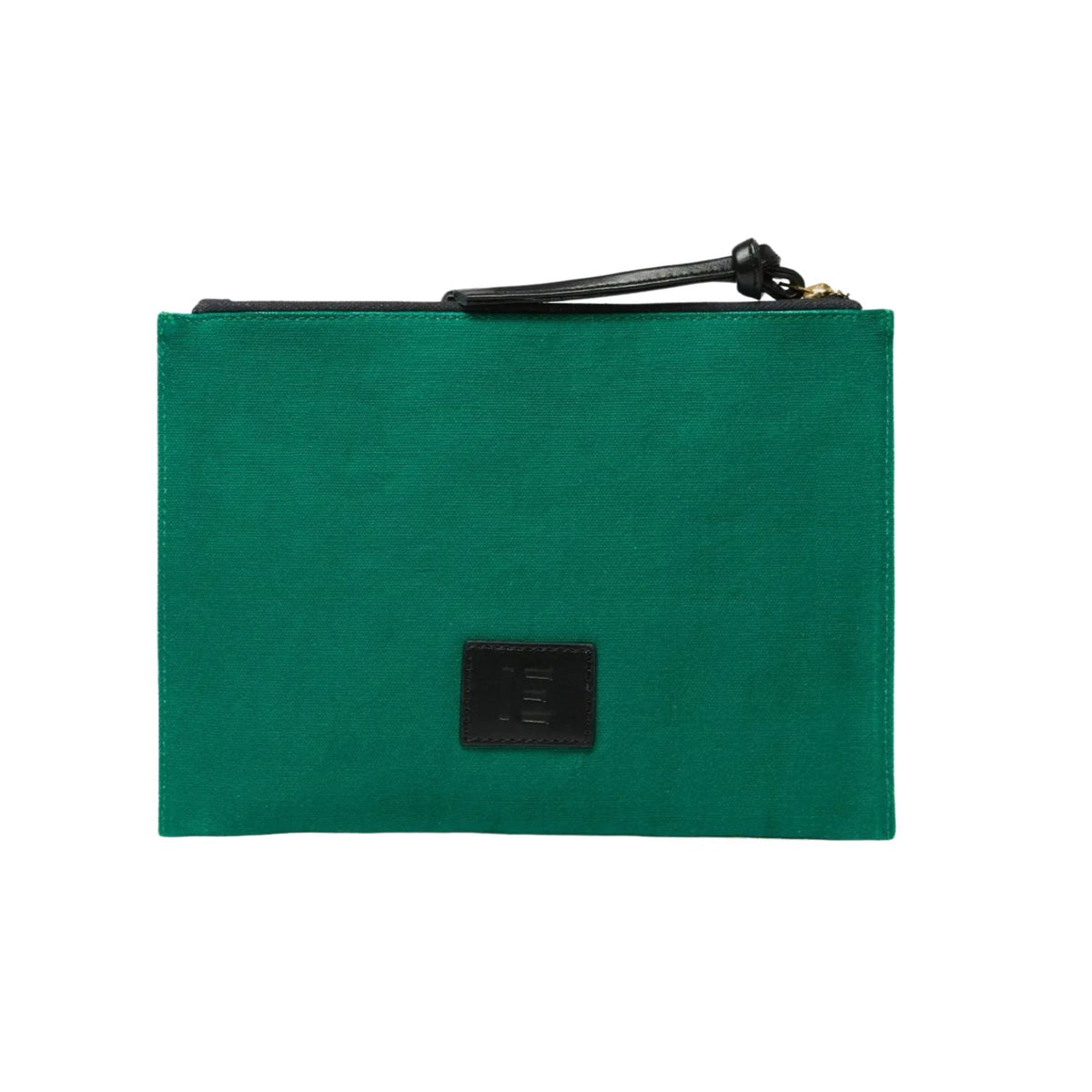 Embroidered Pouch, Poseidon Green Eleish Van Breems Home