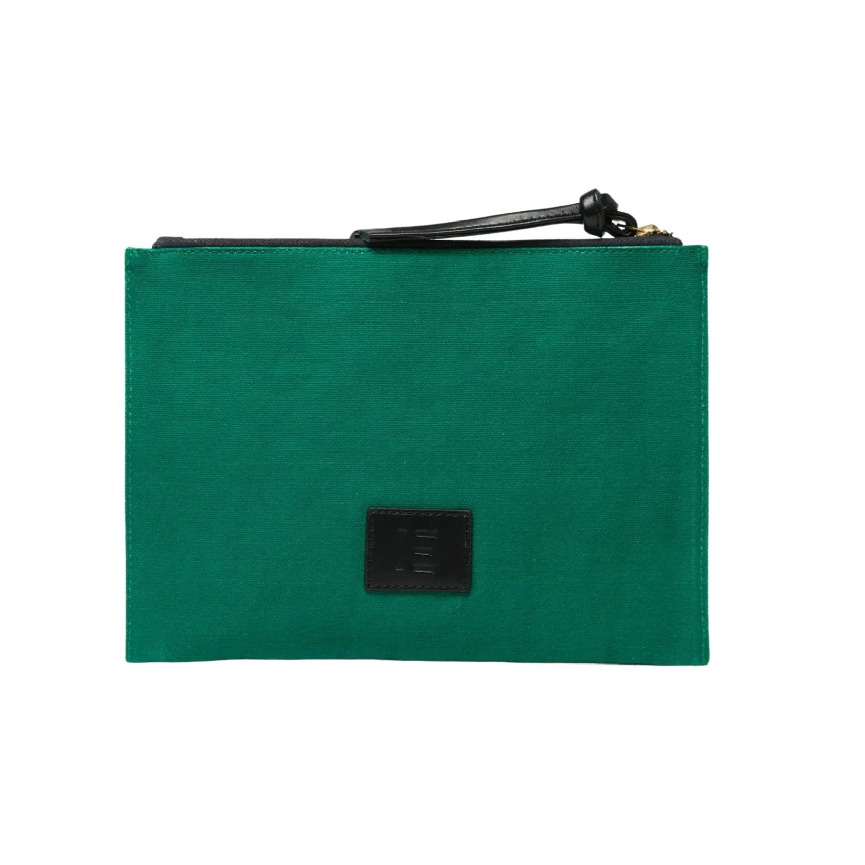Embroidered Pouch, Poseidon Green Eleish Van Breems Home