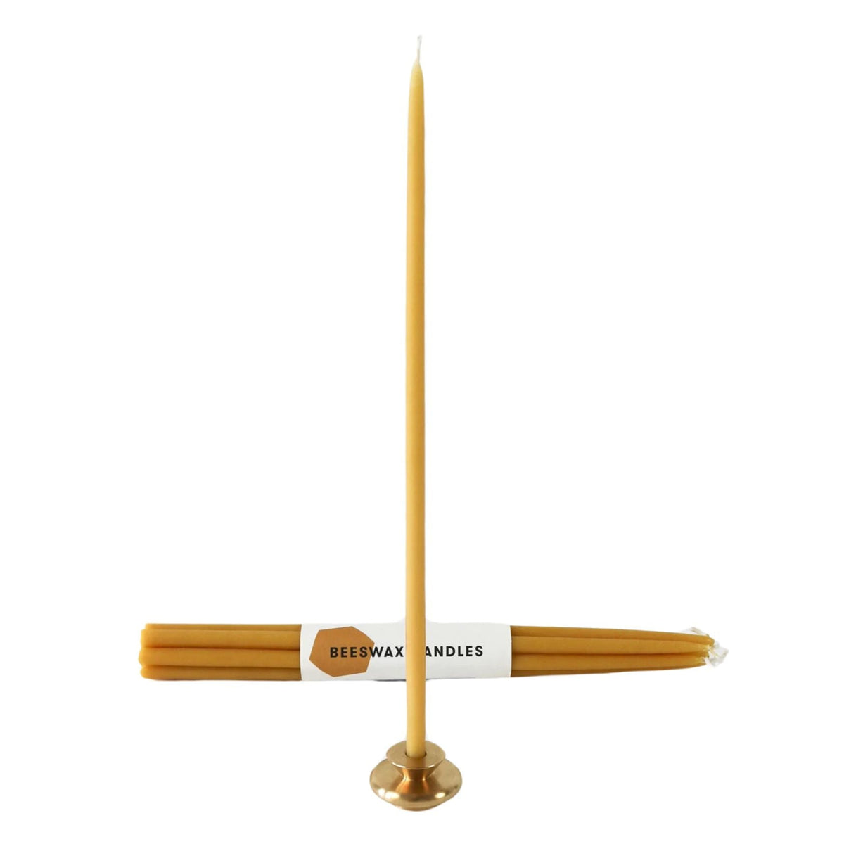 Thin 100% Pure Beeswax Candles, Pack of 7 Eleish Van Breems Home