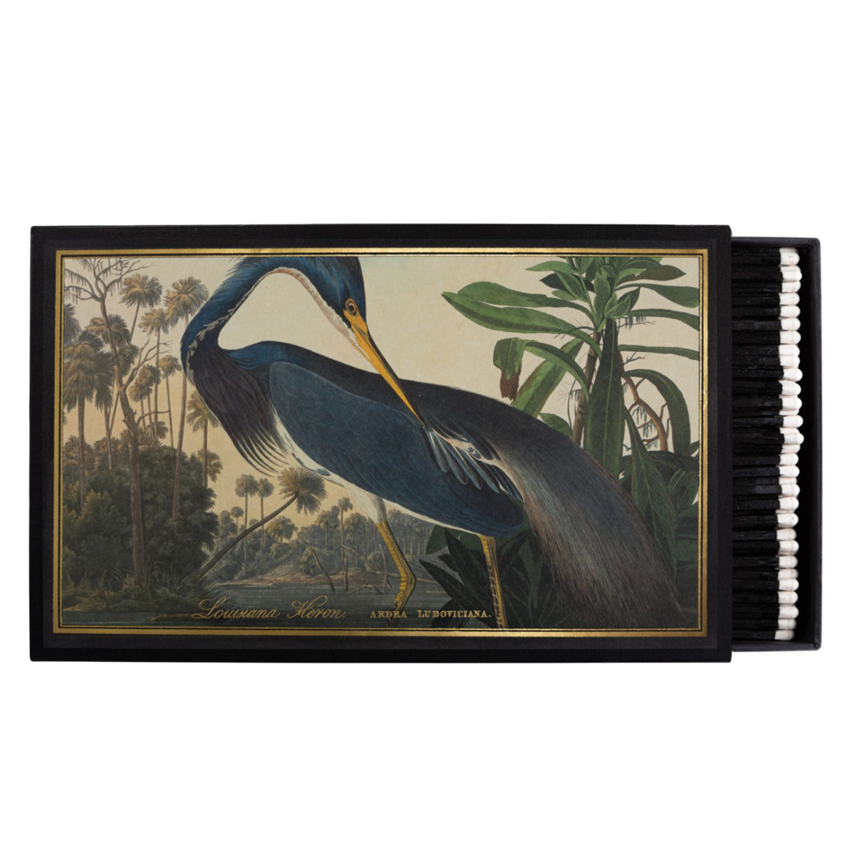 Louisiana Heron Giant Box of Matches Eleish Van Breems Home
