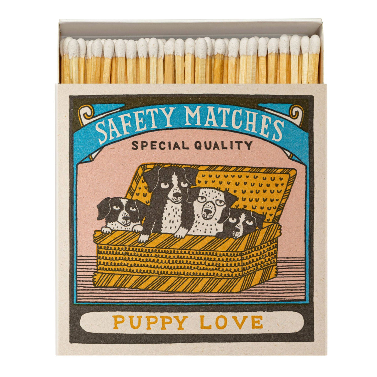 Puppy Love | Square - Safety Matches Eleish Van Breems Home