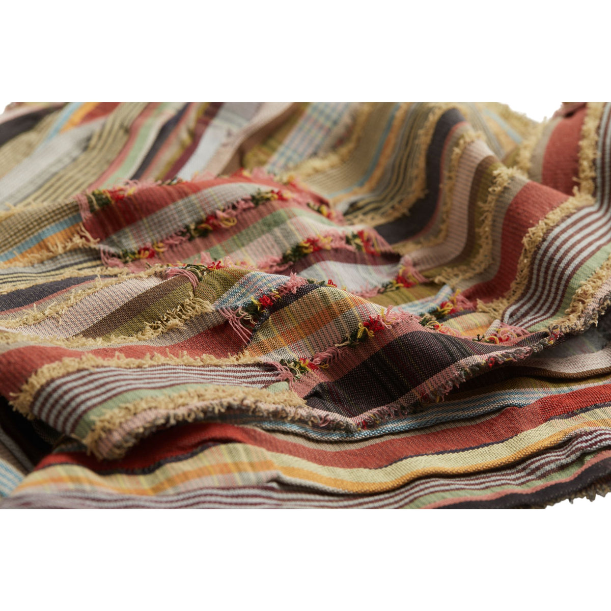 Peonia Lollipop Silk & Wool Scarf Eleish Van Breems Home