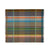 Hertha Lambswool Basket Weave Throw Mid Green, Small Eleish Van Breems Home