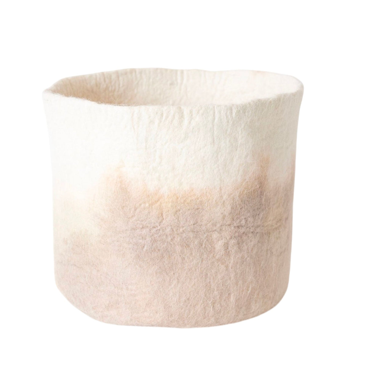 Hold It Wool Basket Medium, Sand Eleish Van Breems Home