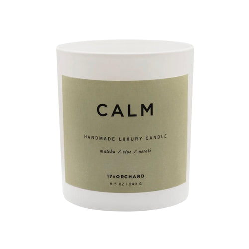 Calm Matcha Aloe Neroli Herbal Jar Candle