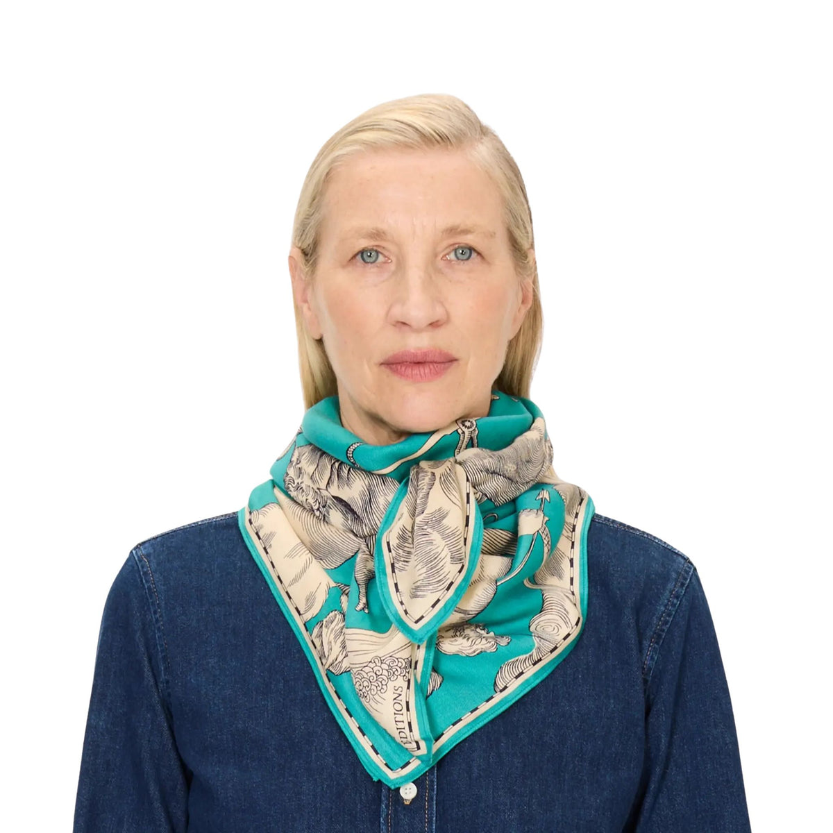 Square Scarf, Astrologie Emerald Eleish Van Breems Home