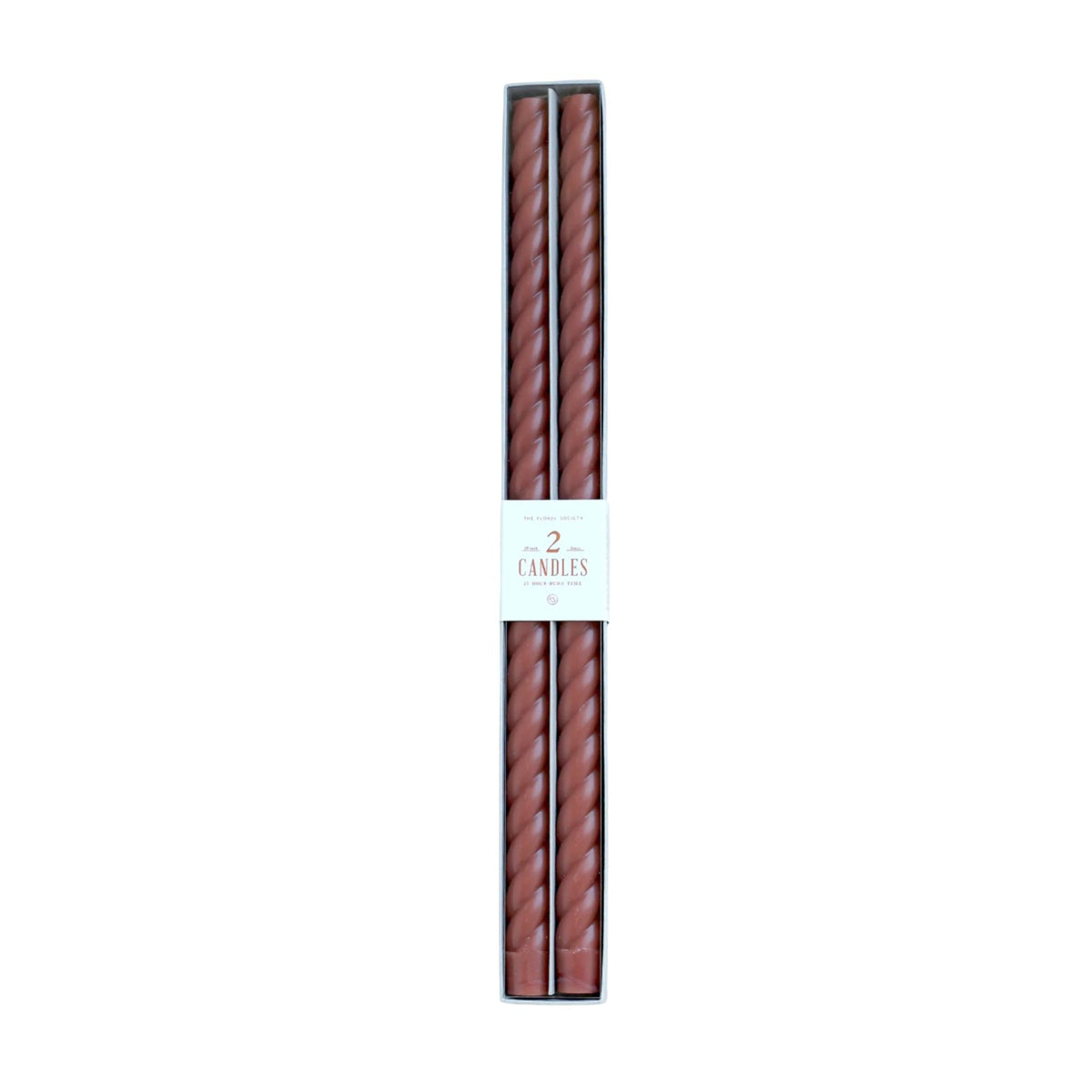 Fancy Taper Candles, 18" Pair Eleish Van Breems Home