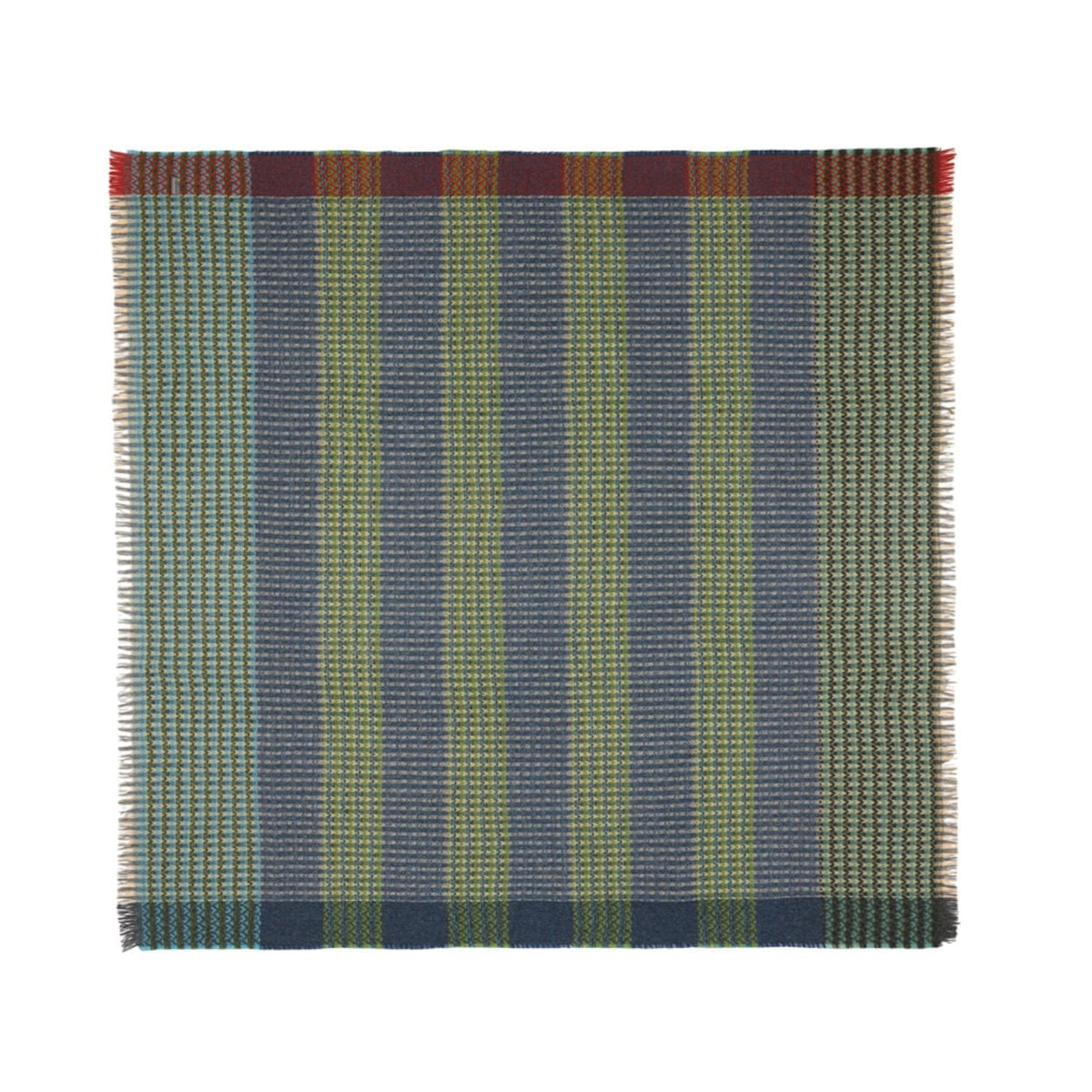 Wallace Sewell Everglade Throw Shetland Ripple Throw Eleish Van Breems Home