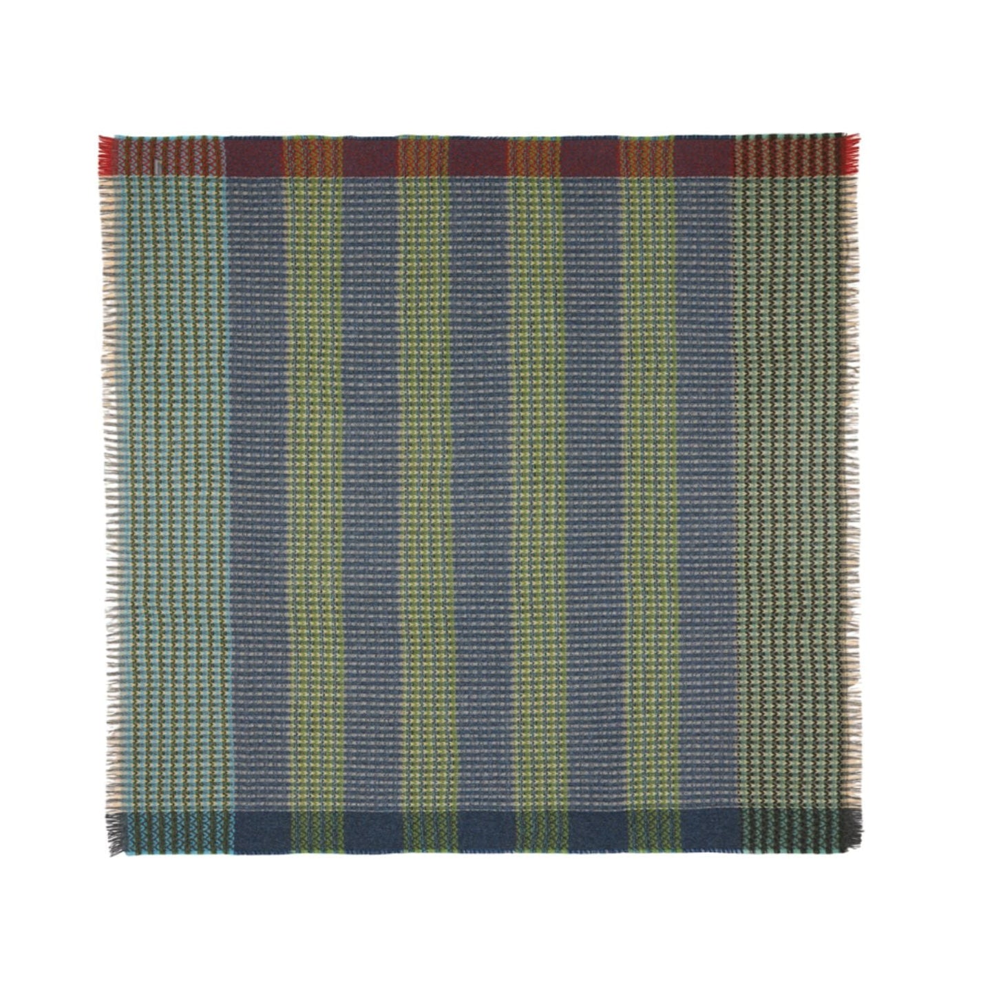 Wallace Sewell Everglade Throw Shetland Ripple Throw Eleish Van Breems Home